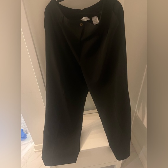Additionelle wide leg black pants - Picture 4 of 4